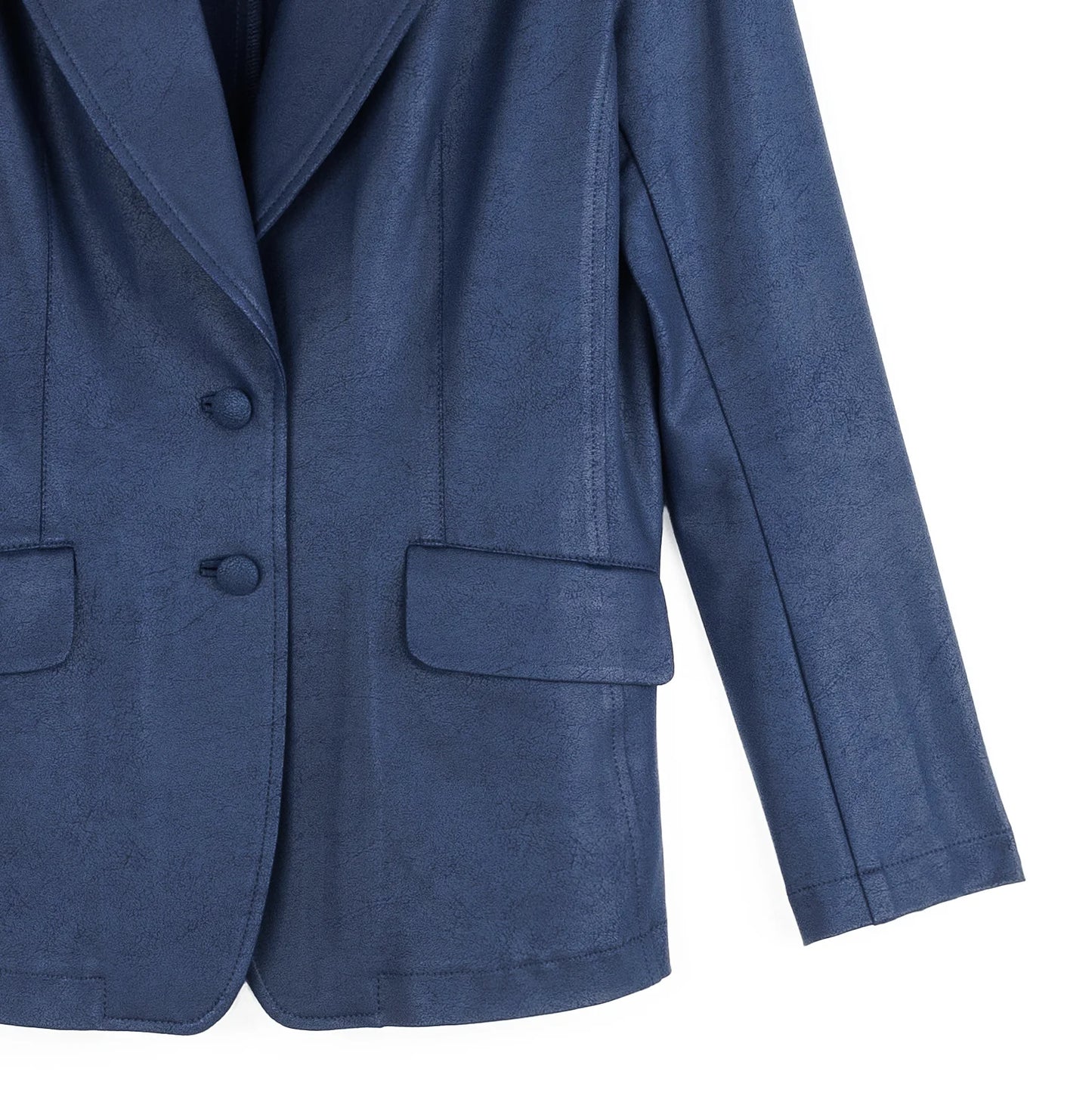Liquid Leather Signature Blazer.