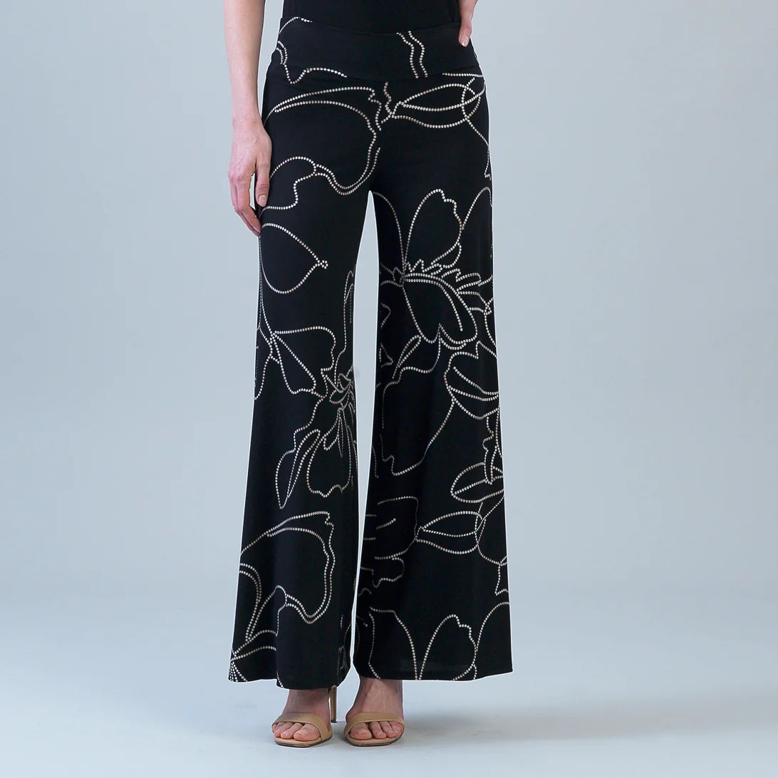 Signature Palazzo Pant - Floral Starlight