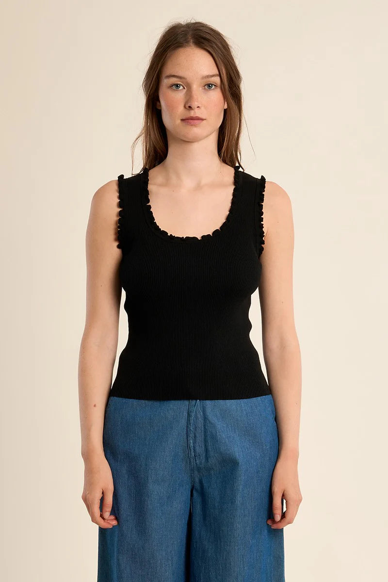 Ladies Knitted Tank Top