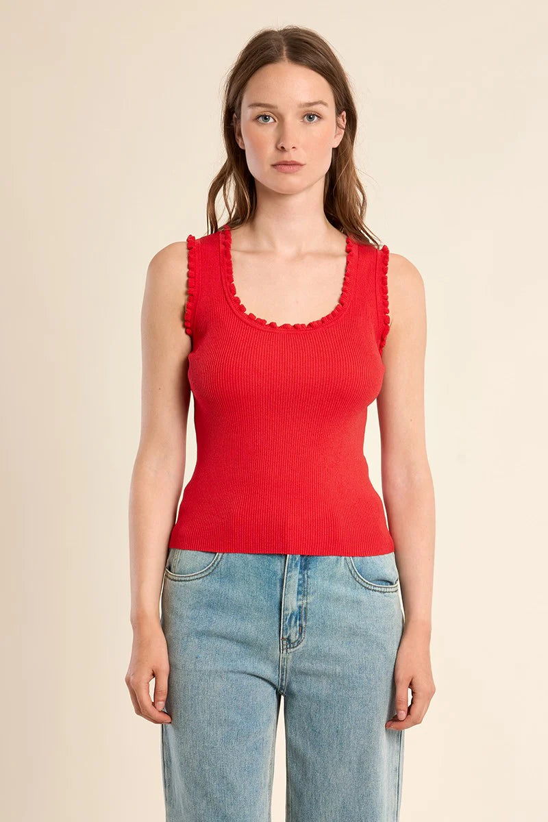 Ladies Knitted Tank Top