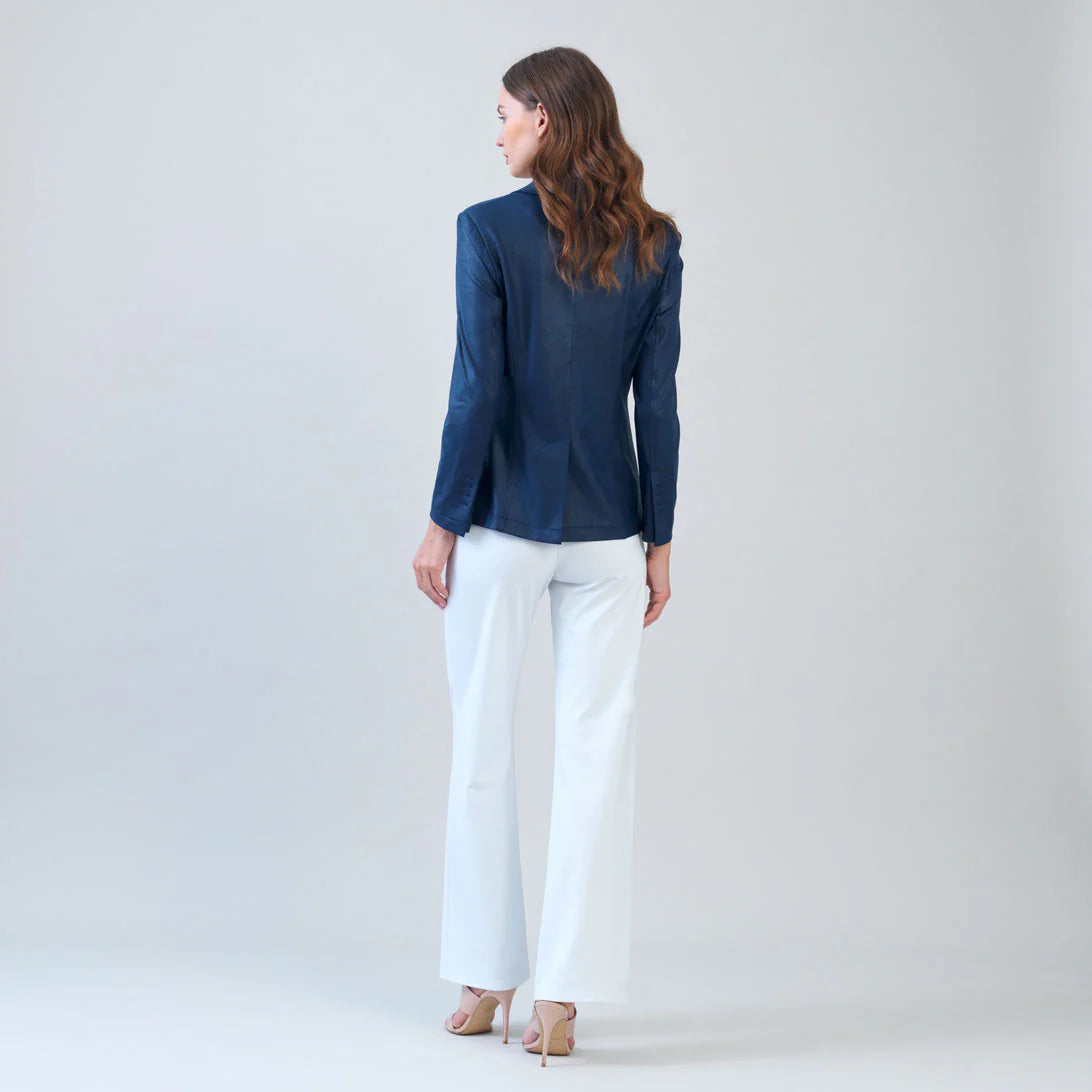 Liquid Leather Signature Blazer.