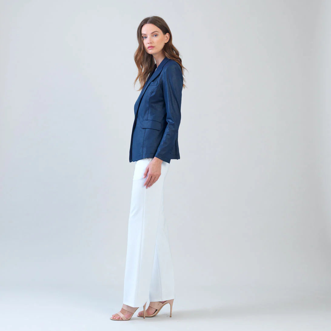 Liquid Leather Signature Blazer.