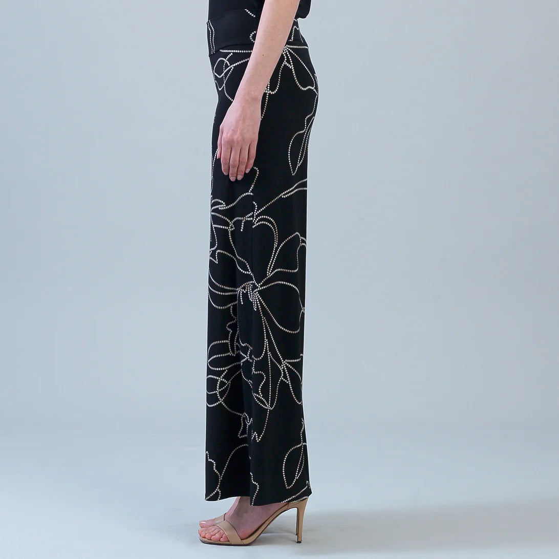 Signature Palazzo Pant - Floral Starlight