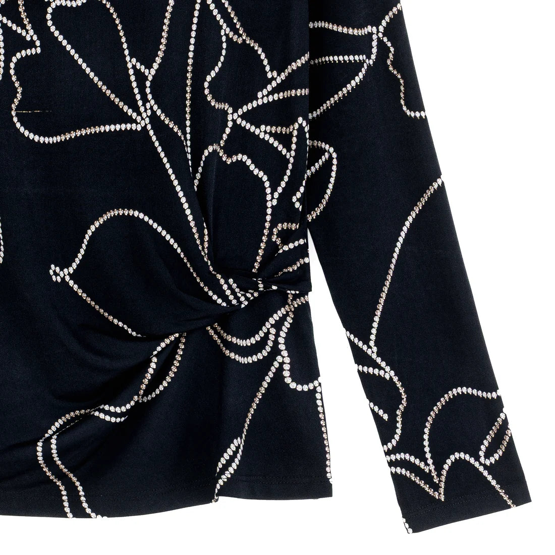 Side Twist Top - Floral Starlight